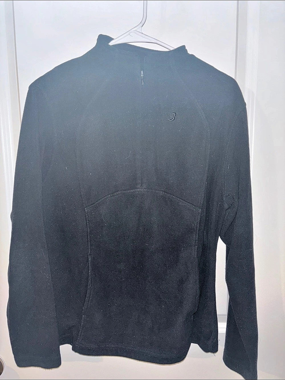New Balance Black Quarter-Zip Pullover